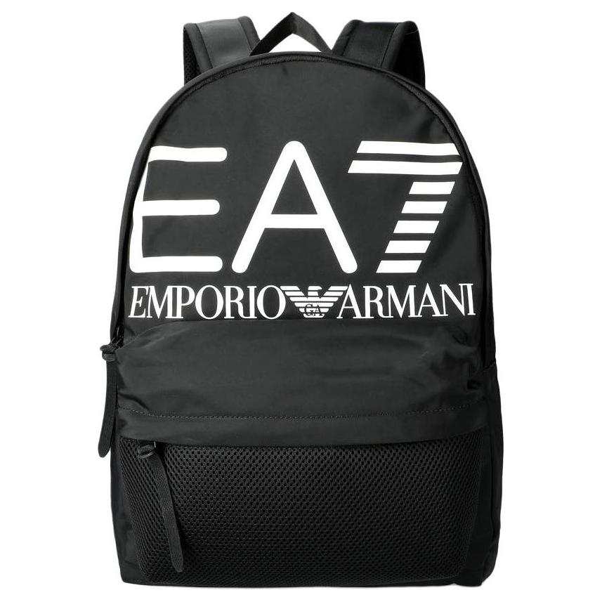 EMPORIO ARMANI EA7 Polyester Backpack Large Unisex Black