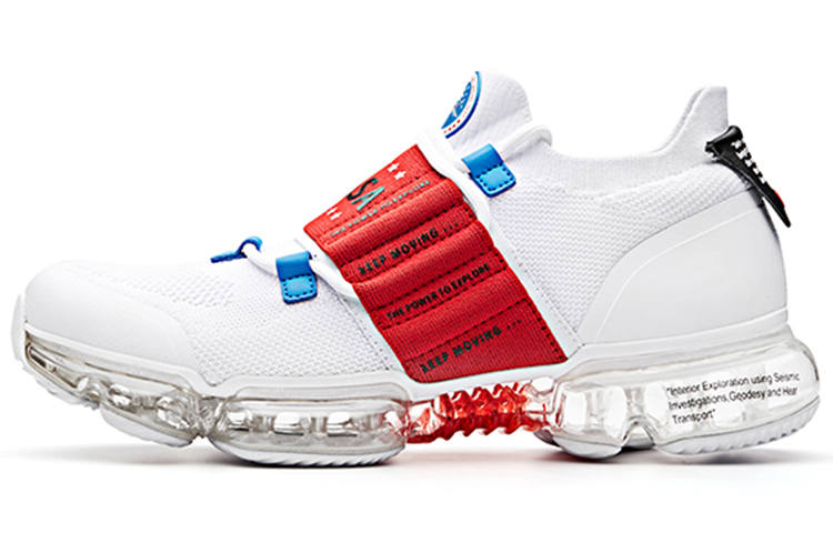Anta SEEED Zero Bound Comfortable Cushioning Slip Resistant Abrasion Resistant Breathable Low top Running Shoes Men's