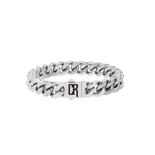Cooraree Titanium Steel Bracelets Unisex Silver