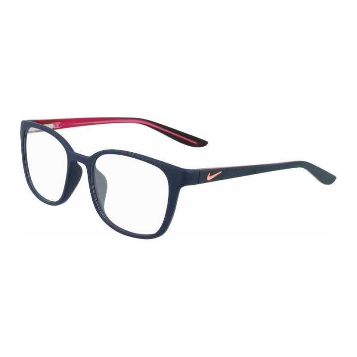 Nike Nike Injection Square Eyeglass Frames Kids' Blue