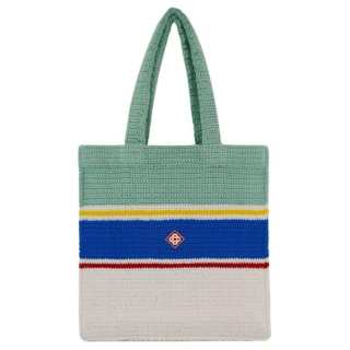 CASABLANCA Cotton Tote Bag, Shopping Bag, Shoulder Bag Regular Women's Multicolor