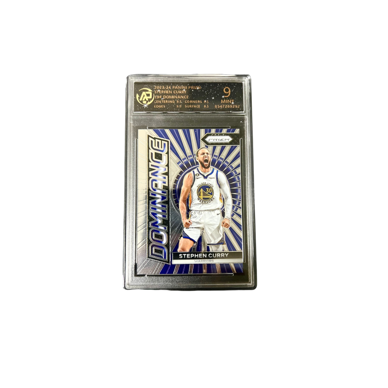 PANINI Curry Player Card, Golden State Warriors Era, In Game Victory Scream Collection Special Card Graded Cards 1 Pc