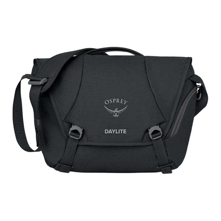 OSPREY 12L Messenger Bag Crossbody Bag Portable Outdoor Bag Recycled Polyester Black Unisex