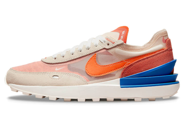 Nike Nike Waffle One Pearl White Game Royal Rush Orange Women's