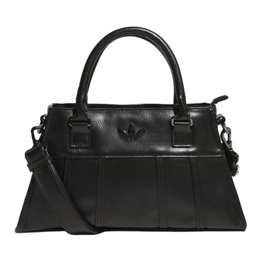 Adidas Originals Trefoil Polyurethane Hourglass Bag, Fishbone Bag, Portable Crossbody Bag, Shoulder Bag Regular Unisex