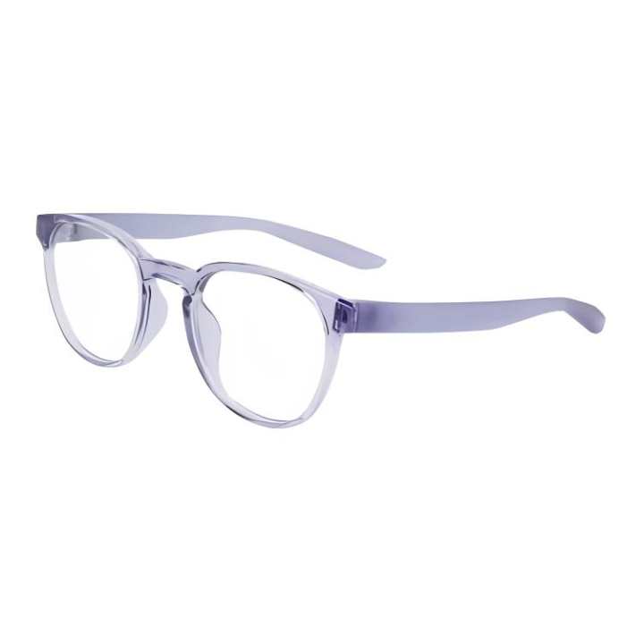 Nike Nike Acetate Oval Eyeglass Frames Kids' Purple