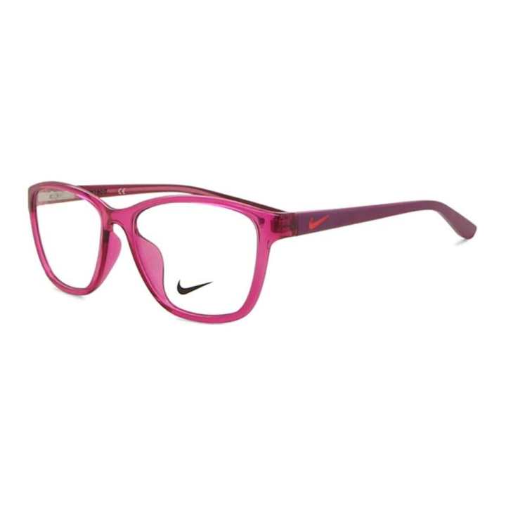 Nike Nike Plastic Oval Eyeglass Frames Unisex Pink
