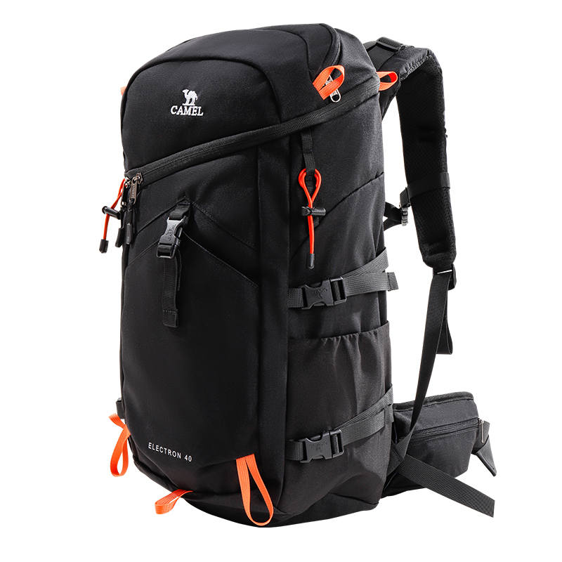 CAMEL CAMEL 25L Mountaineering Bag Backpack Fabric Black Men's