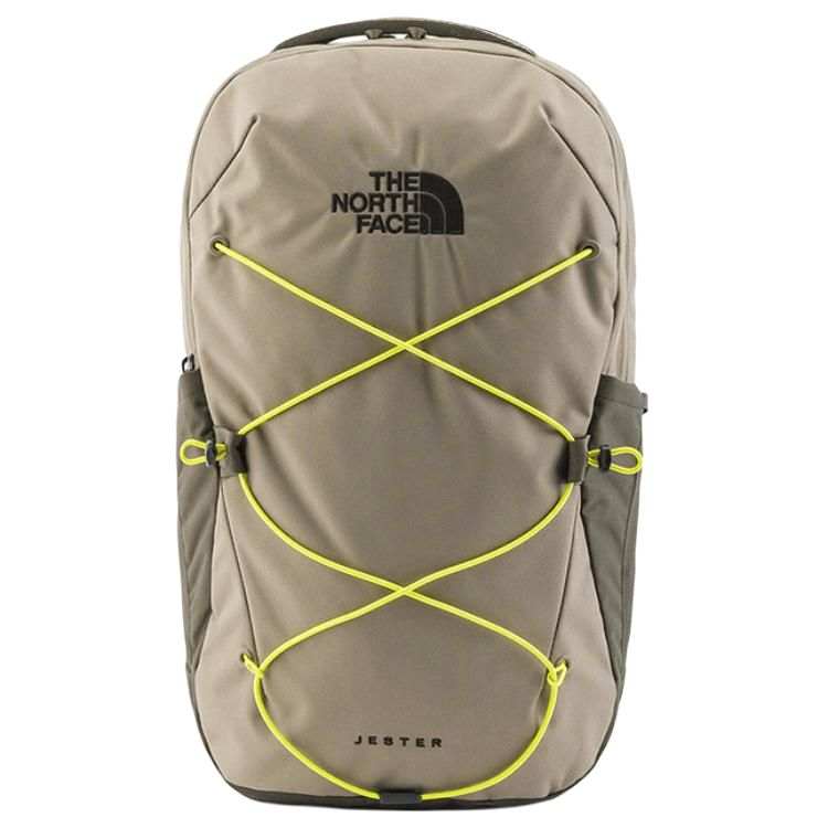THE NORTH FACE Jester 27L Backpack Outdoor Bag Recycled Polyester Sandstone Unisex