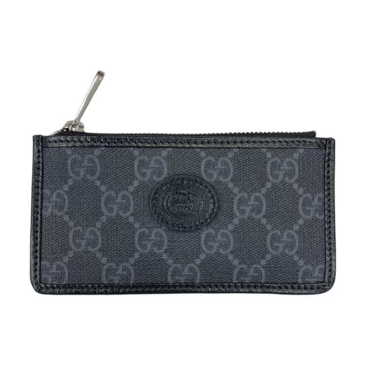 GUCCI GG Canvas Bag, Wallet, Card Holder, Coin Purse Men's Black