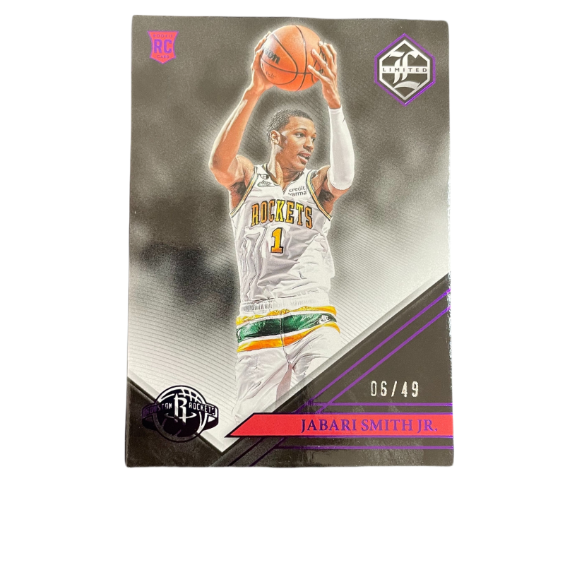 PANINI Rimet, Rocket, Rising Stars RC, Young Jabaari Smith, Purple Parallel, Player Card, Card Product Access