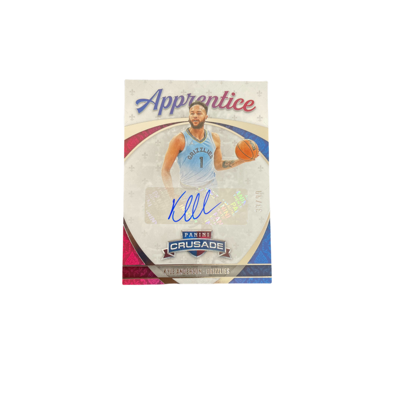 PANINI 2021 22 Grizzlies, Li Kaier, Kyle Anderson, Signature, Signature Player Card, Card Product Access Sports Cards