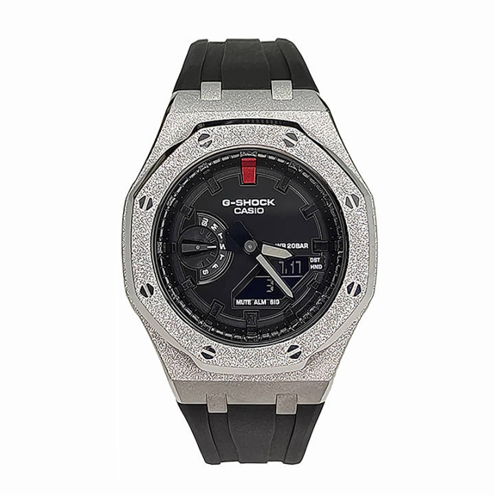 CASIO CASIO Men Liquid Crystal/Analog Dual Display Series 44mm Black Watch