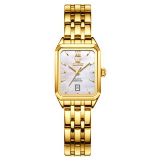 OLEVS Quartz Movement Watch Women's Watch Mother of Pearl Color Watch Dial