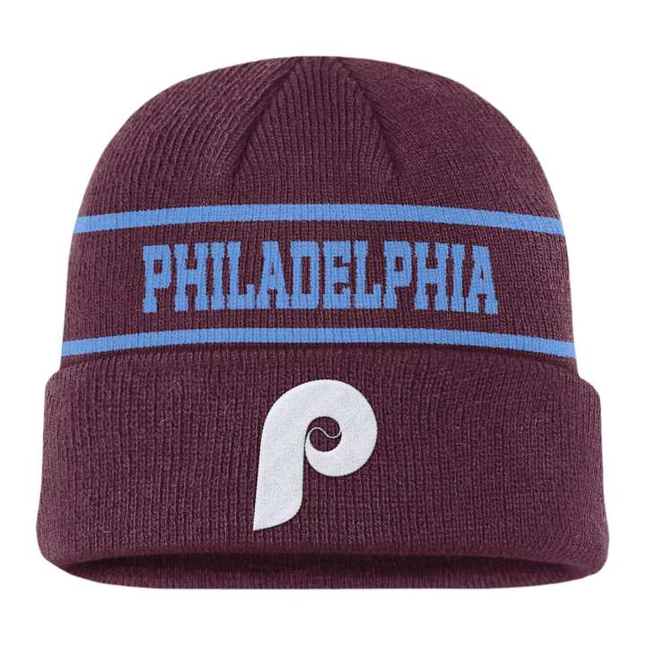 Nike Nike Philadelphia Phillies Rewind Terra Men's Nike Mlb Cuffed Beanie