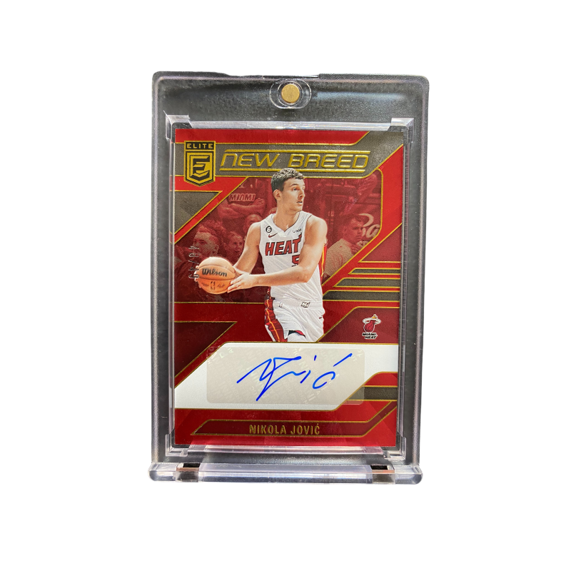 PANINI Nikola Jovic, Star Card, Autograph Card Sports Cards 1 Pc