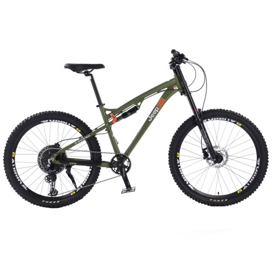 Jeep Forest Trail Mountain Bike Aluminum Alloy Disc Brake Mountain Bikes Outdoor Sports Adults