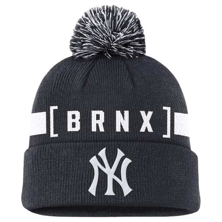 Nike Nike New York Yankees Hometown Peak Men's Nike Mlb Cuffed Pom Beanie
