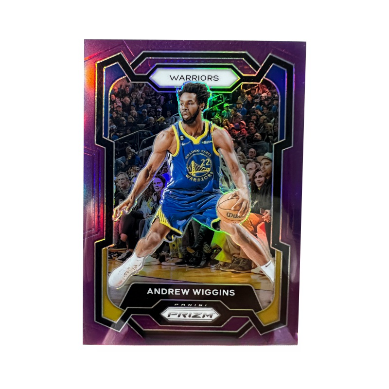 PANINI Golden State Warriors, Andrew Wiggins, Purple Edition 99, Rare Card Collection Pass Sports Cards 1 Pc
