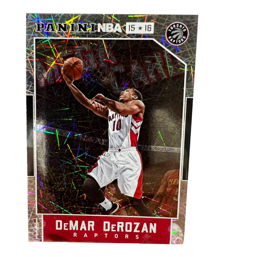 PANINI DeRozan Raptors, Laser Ray, Refringence, Rare Card Sports Cards 1 Pc