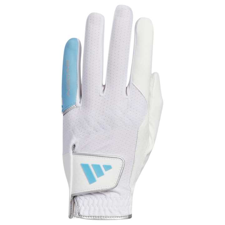 Adidas Adidas Polyurethane Artificial Leather Sports Gloves Men's White