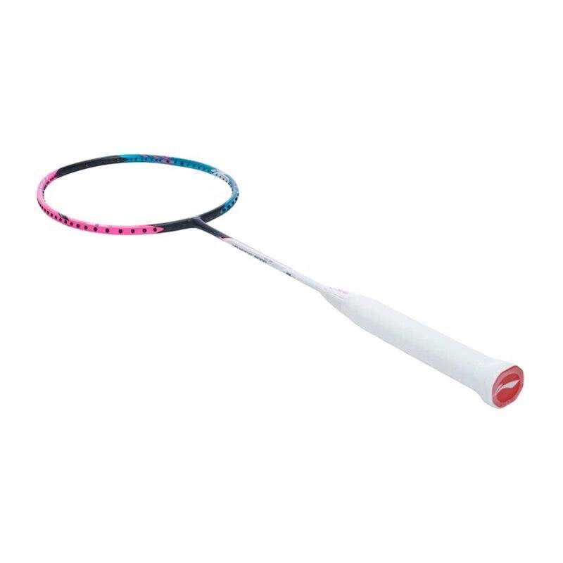 Li-Ning Li Ning Halberd 8000 Full Carbon Badminton Rackets Control Type All around Defense Professional Unisex 4U G5 Green Pink