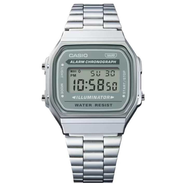CASIO CASIO Unisex VINTAGE Series Green Watch A168WA-3AY