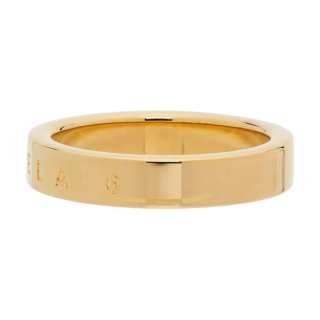 MM6 Maison Margiela Brass Rings Unisex Gold
