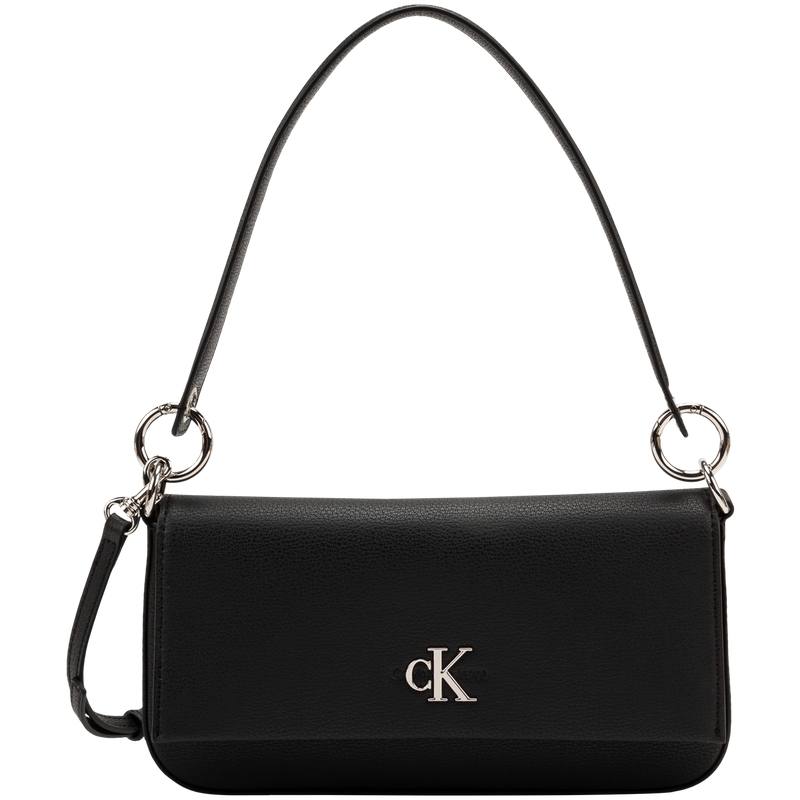CALVIN KLEIN Synthetic Material Shoulder Bag Women's Space Black