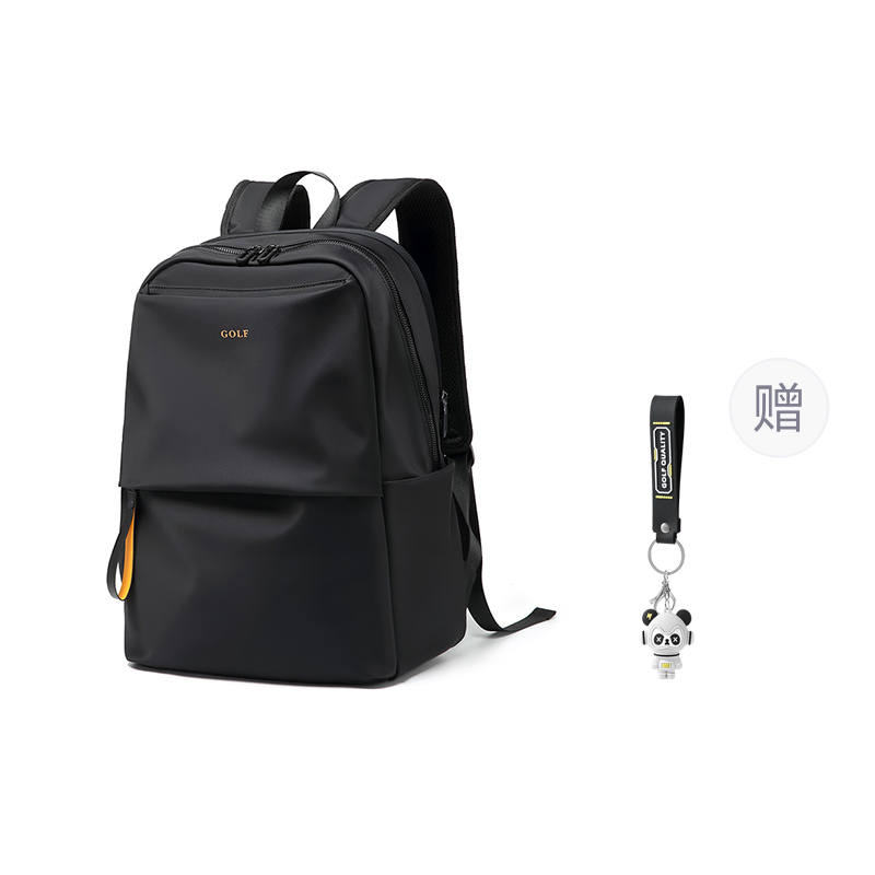 GOLF GOLF Fabric Laptop Bag Backpack Upgraded Large Men's Black/Blue/Gray