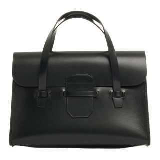 CDG Leather Tote Bag, Shopping Bag, Handbag Large Women's Black