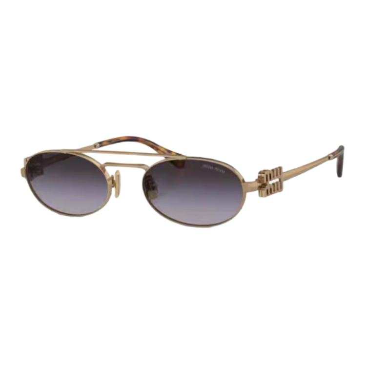 MIU MIU Aviator Sunglasses Women's Brown