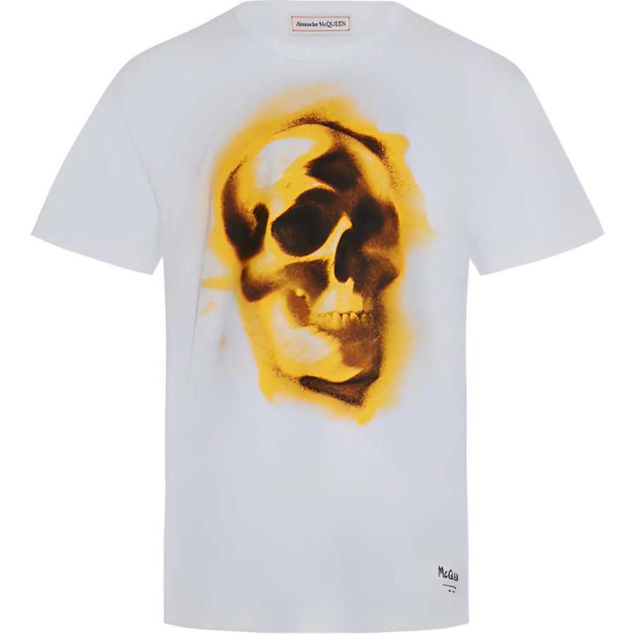Alexander McQueen Graphic Printed Crewneck T Shirt