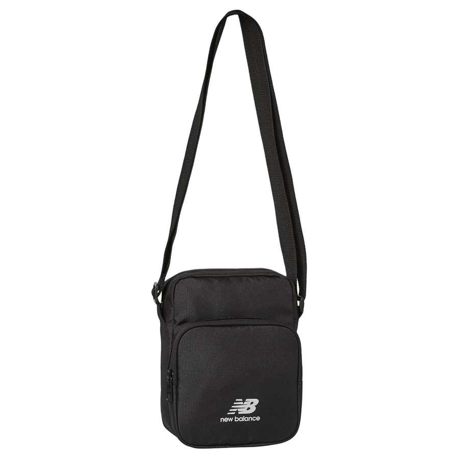 New Balance New Balance Polyester Crossbody Bag, Shoulder Bag Unisex Black