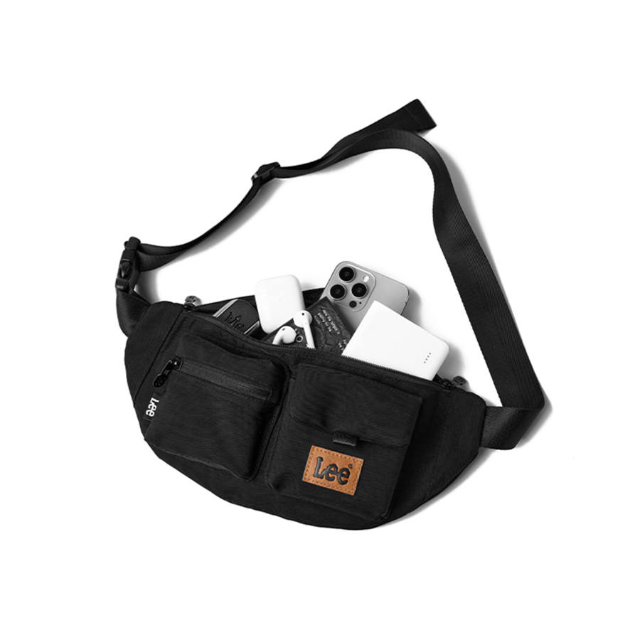 Lee Lee Oxford Fanny Pack Backpack Regular Unisex Black