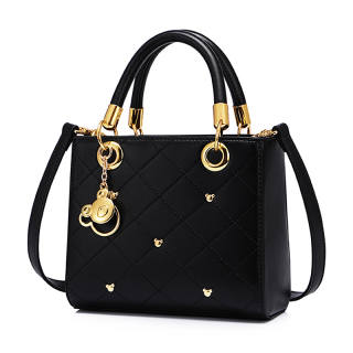 JUST STAR Synthetic Leather Shoulder Bag, Crossbody Bag, Handbag Regular Women's Red/Black/White