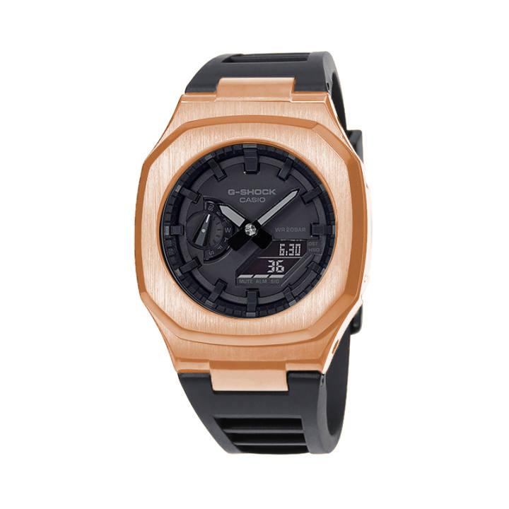 CASIO CASIO Unisex Liquid Crystal/Analog Dual Display Series Black Watch