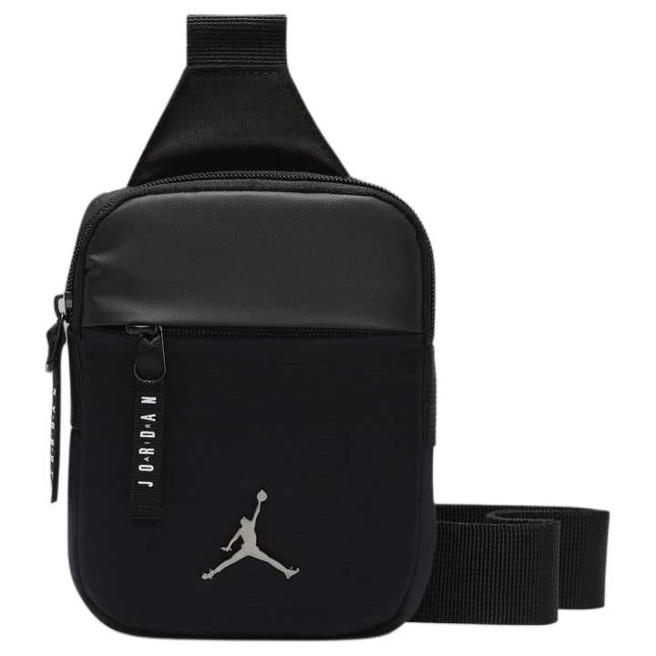 Jordan Jordan Polyester One Shoulder Crossbody Fanny Pack Regular Unisex Black