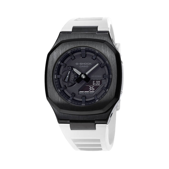 CASIO CASIO Unisex Liquid Crystal/Analog Dual Display Series Black Watch