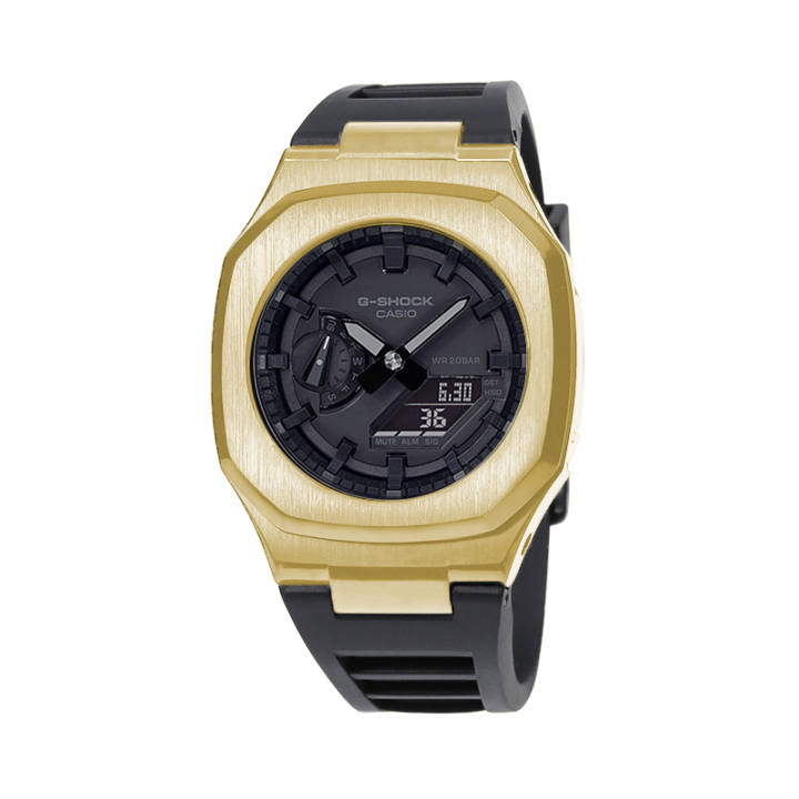 CASIO CASIO Unisex Liquid Crystal/Analog Dual Display Series Black Watch