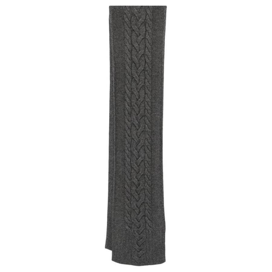 'S Max Mara cable-knit rib-trim scarf