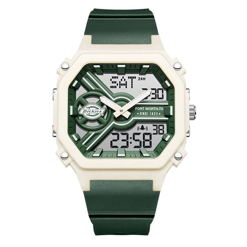 Dickies Dickies Wrist Watches Electronic Movement Silicone Plastic Strap Black Dial Unisex