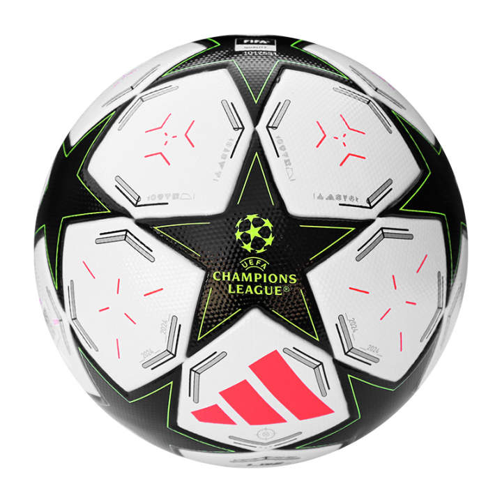Adidas Adidas Size 45 Seamless Thermal bonding TPU Black White Soccer Ball Unisex