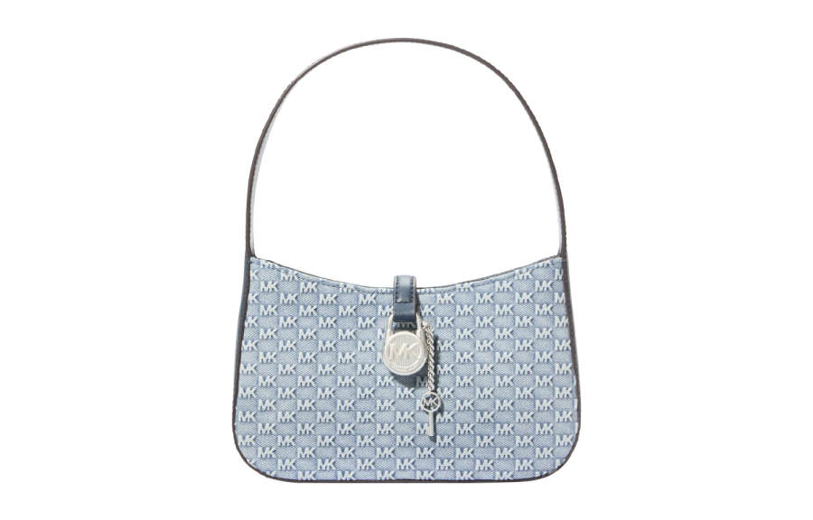 MICHAEL KORS Artificial Leather Shoulder Bag Small Women's Light Denim Blue