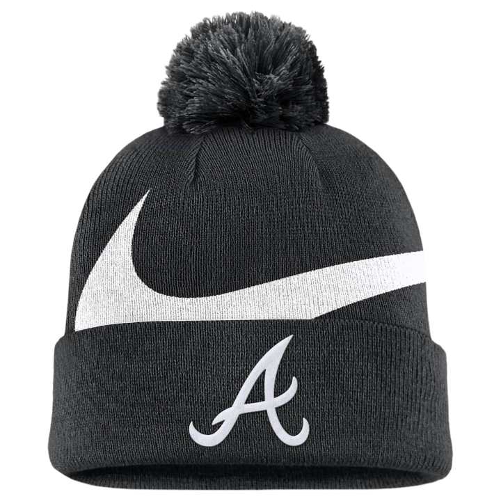 Nike Nike Atlanta Braves Peak Men's Nike Mlb Cuffed Pom Beanie