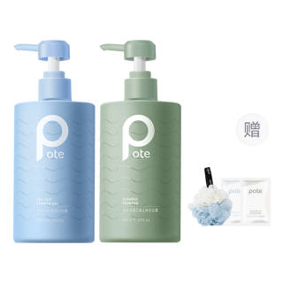 POTE Puzzle Ocean Algae Shampoo+Maris Sal Shower Gel Shampoo & Conditioner Sets