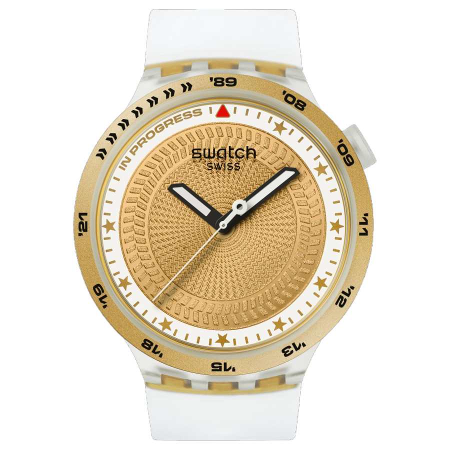 SWATCH SWATCH Unisex White Watch SB05K105