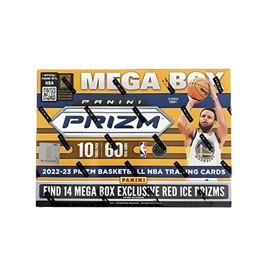 PANINI 2022 23 Panini Prizm Mega Red Crushed Ice Basketball Sports Cards 1 Box Included