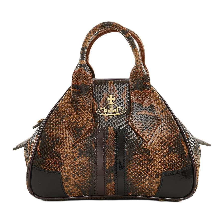 Vivienne Westwood Leather Handbag, Shoulder Bag, Crossbody Bag Small Women's Dark Umber