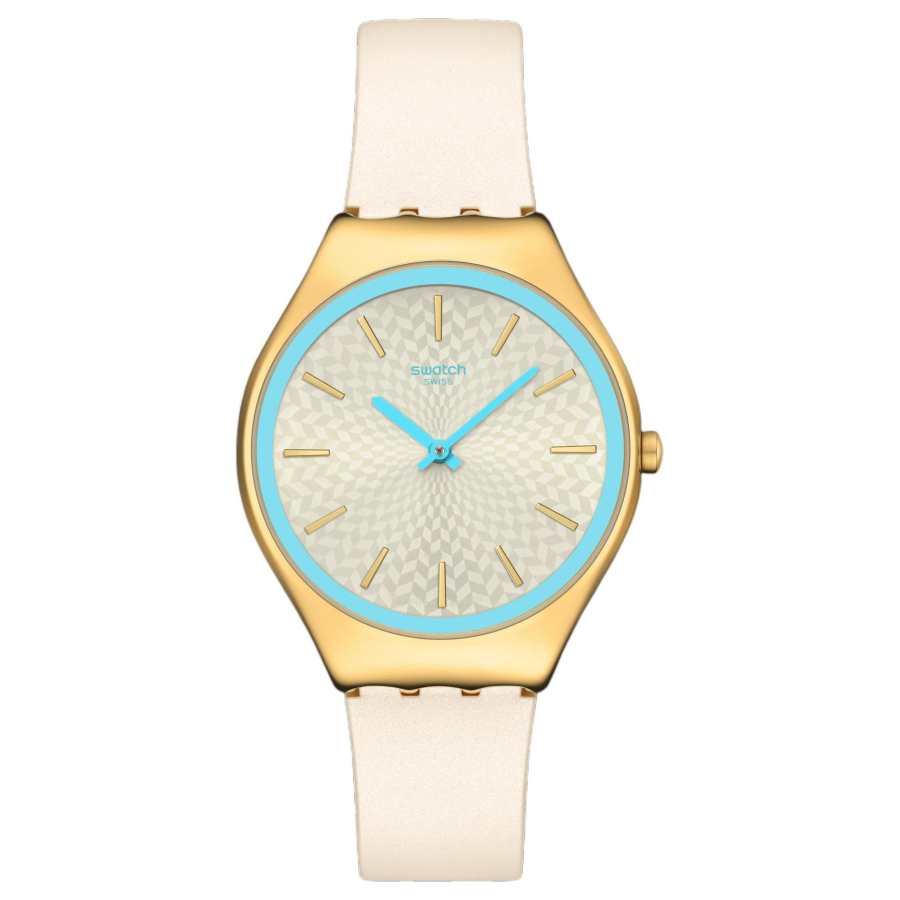 SWATCH Unisex Yellow Watch SYXG127